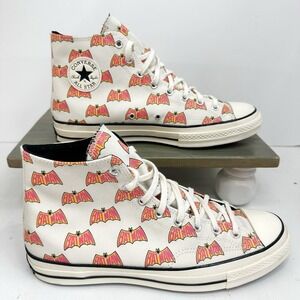 Converse Chuck 70 Mens 12 Wms 14 Hi Batman DC Comic 80th Ann Sneakers *Worn once